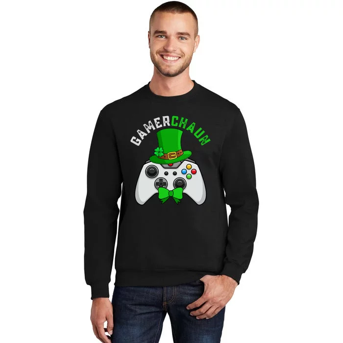 Gamerchaun Funny St Patrick's Day Sweatshirt