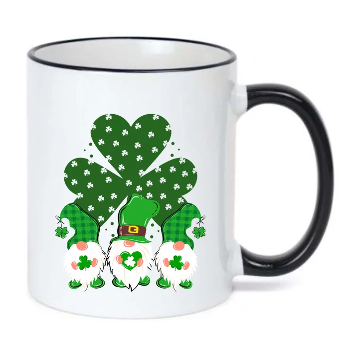 Gnomies Funny St Patrick's Day Black Color Changing Mug