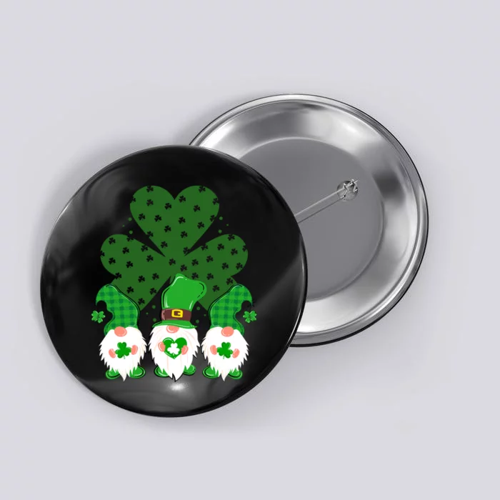 Gnomies Funny St Patrick's Day Button