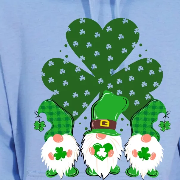 Gnomies Funny St Patrick's Day Unisex Surf Hoodie