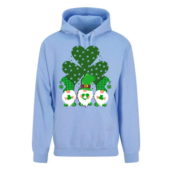 Gnomies Funny St Patrick's Day Unisex Surf Hoodie