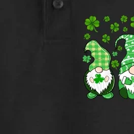 Gnomies Funny St Patrick's Day Dry Zone Grid Performance Polo