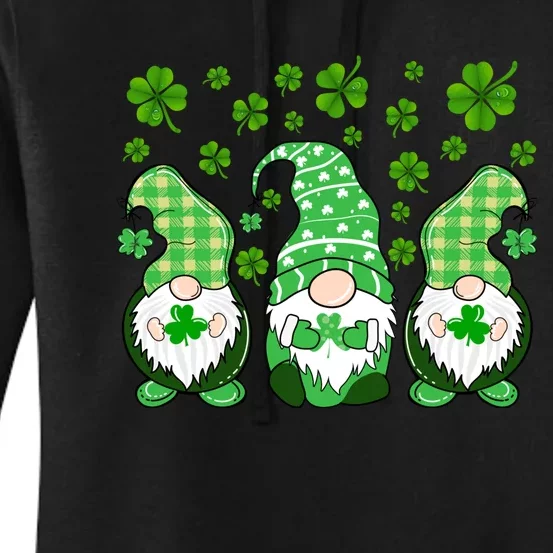 Gnomies Funny St Patrick's Day Women's Pullover Hoodie