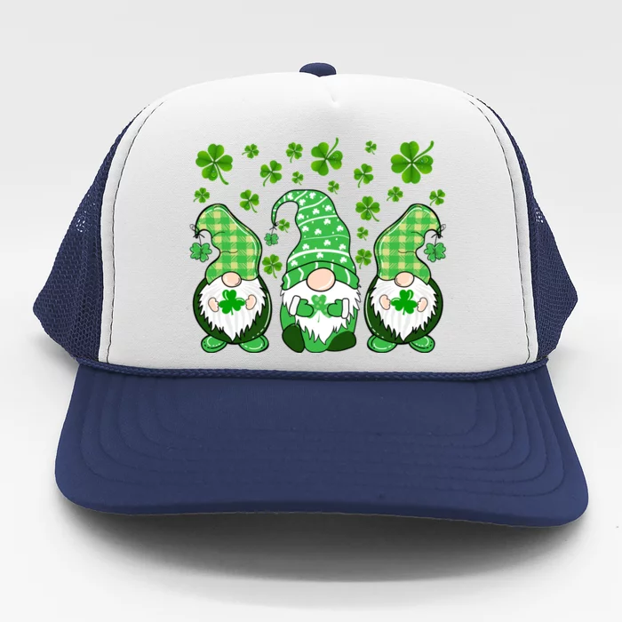 Gnomies Funny St Patrick's Day Trucker Hat