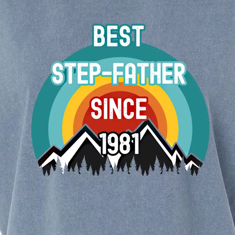 Gift For Stepcool Giftfather Best Stepcool Giftfather Since 1981 Great Gift Garment-Dyed Women's Muscle Tee