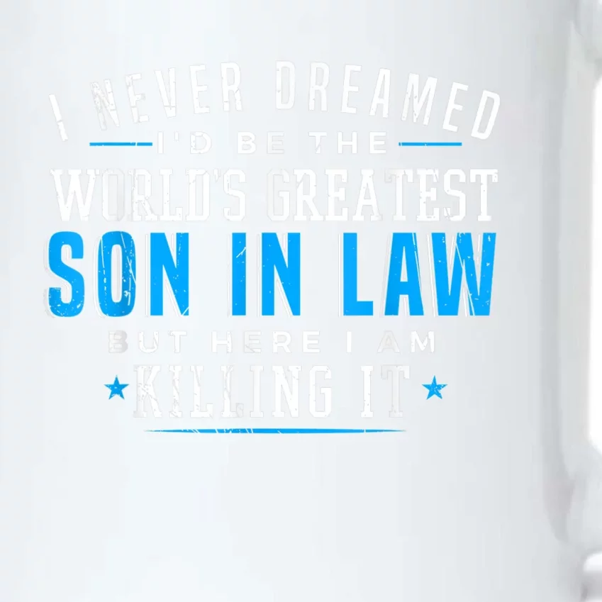 Gift For Son In Law Christmas Birthday On Wedding Day 1 Black Color Changing Mug