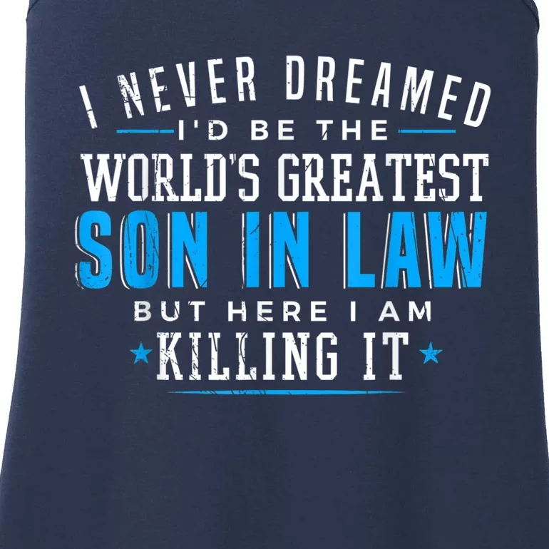 Gift For Son In Law Christmas Birthday On Wedding Day 1 Ladies Essential Tank