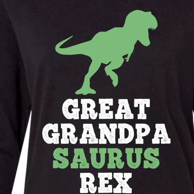 Great Funny Saurus Rex Funny Dinosaur Gift Christmas Gift Womens Cotton Relaxed Long Sleeve T-Shirt