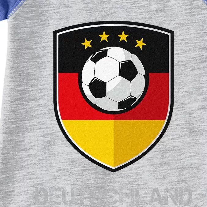 Germany Football Soccer Team Deutschland National Infant Baby Jersey Bodysuit