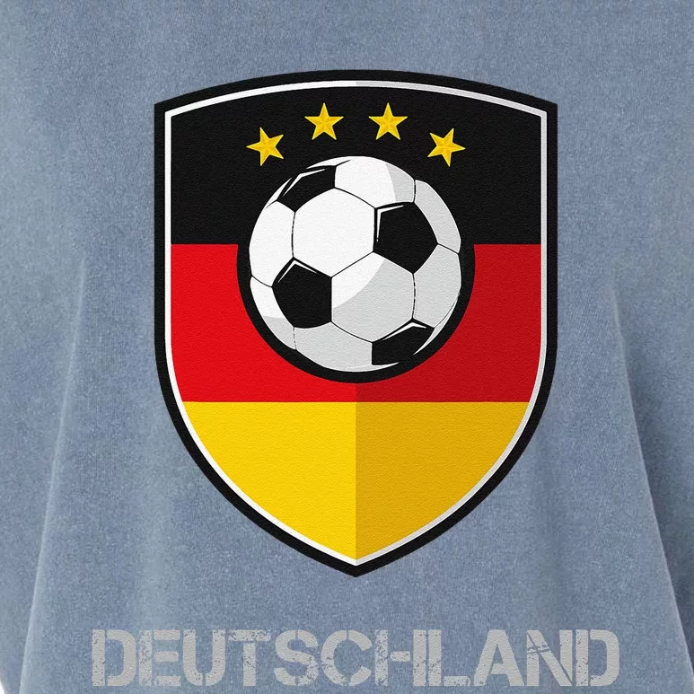 Germany Football Soccer Team Deutschland National Garment-Dyed Women's Muscle Tee