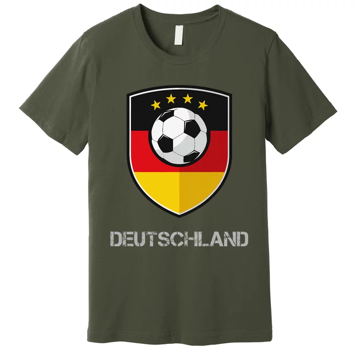 Germany Football Soccer Team Deutschland National Premium T-Shirt