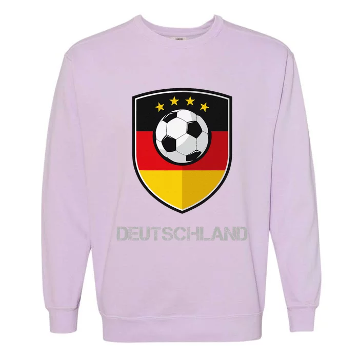 Germany Football Soccer Team Deutschland National Garment-Dyed Sweatshirt