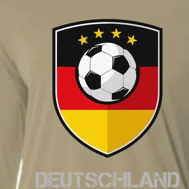 Germany Football Soccer Team Deutschland National Cooling Performance Long Sleeve Crew