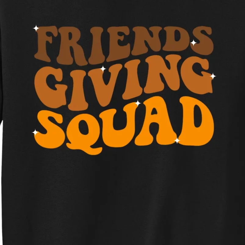 Groovy Friendsgiving Squad Funny Thanksgiving Sweatshirt