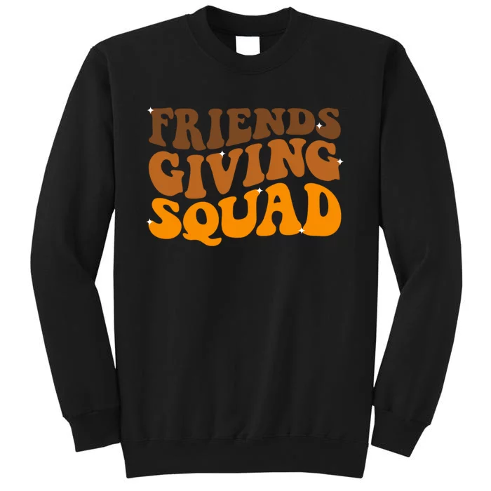 Groovy Friendsgiving Squad Funny Thanksgiving Sweatshirt