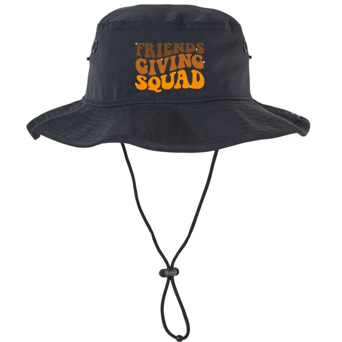 Groovy Friendsgiving Squad Funny Thanksgiving Legacy Cool Fit Booney Bucket Hat