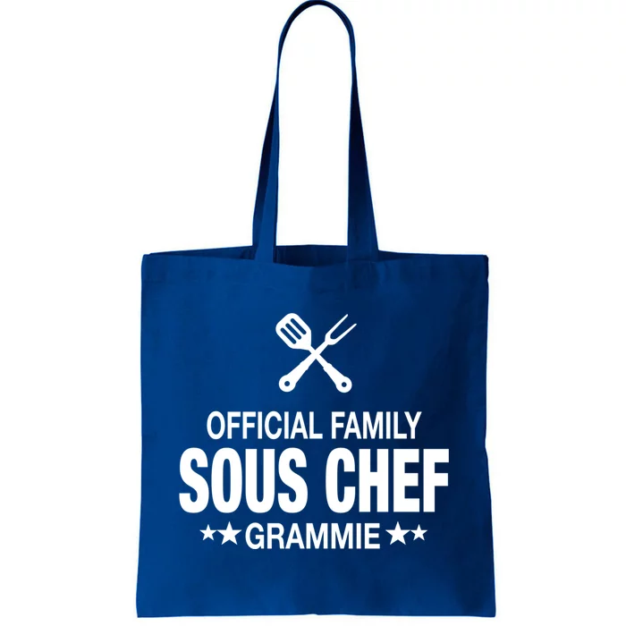 Grammie Family Sous Chef Funny Cooking Grammie Gift Tote Bag