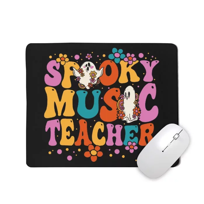 Groovy Faboolous Spooky Music Teacher Halloween Mousepad