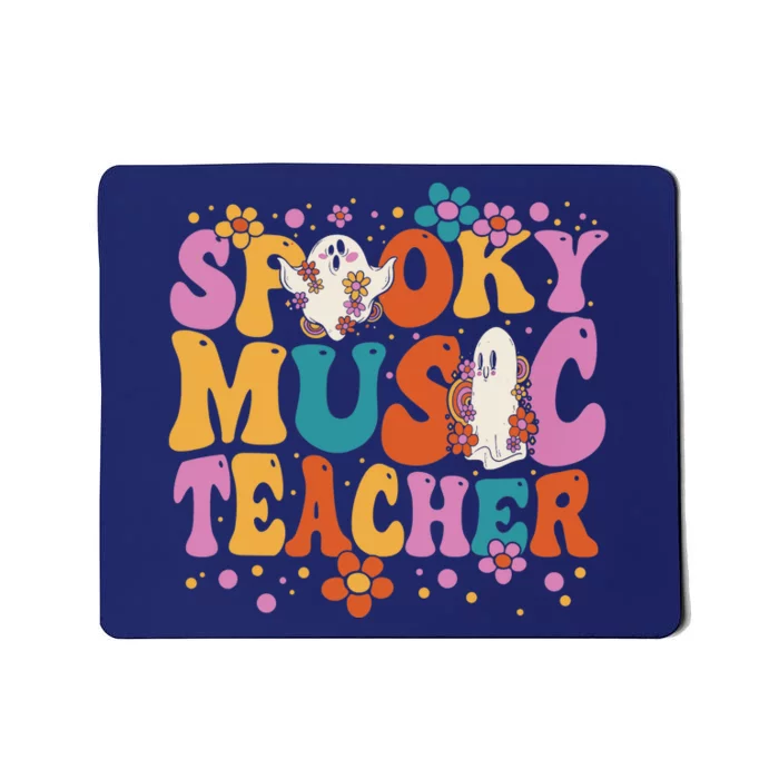 Groovy Faboolous Spooky Music Teacher Halloween Mousepad