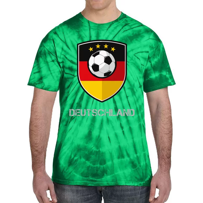 Germany Football Soccer Team Deutschland National Tie-Dye T-Shirt