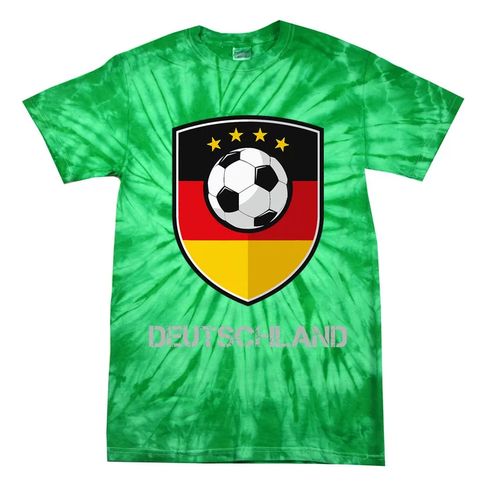 Germany Football Soccer Team Deutschland National Tie-Dye T-Shirt