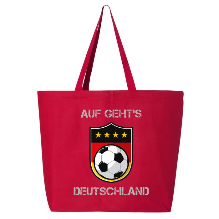 Germany Football Soccer Team Deutschland National 25L Jumbo Tote