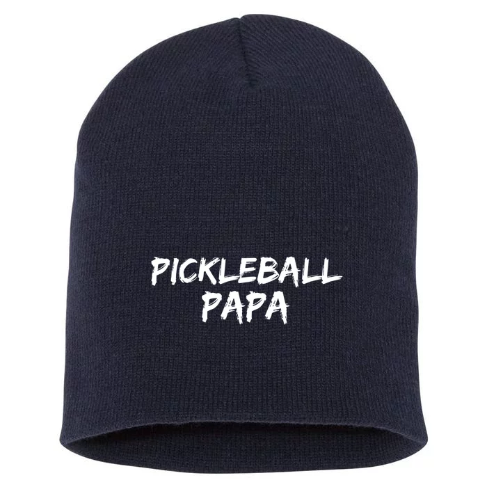 Grandpa Father S Day Gift For Grandfather Pickleball Papa Short Acrylic Beanie