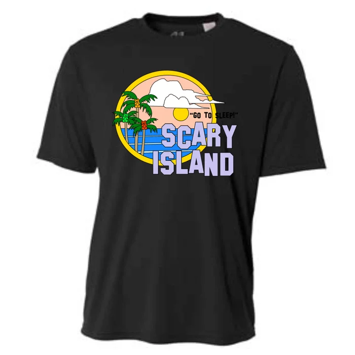 Greetings From Scary Island The Peach Fuzz Cooling Performance Crew T-Shirt