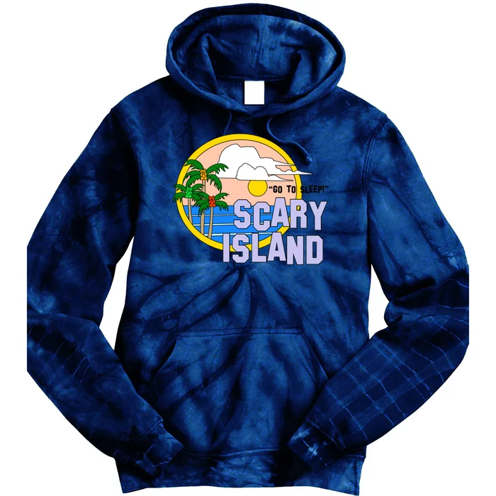 Greetings From Scary Island The Peach Fuzz Tie Dye Hoodie