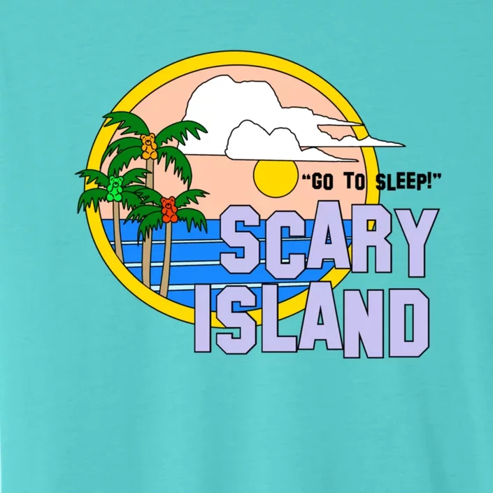 Greetings From Scary Island The Peach Fuzz ChromaSoft Performance T-Shirt