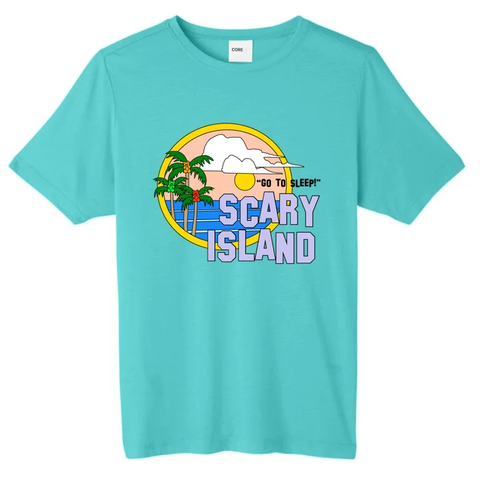 Greetings From Scary Island The Peach Fuzz ChromaSoft Performance T-Shirt