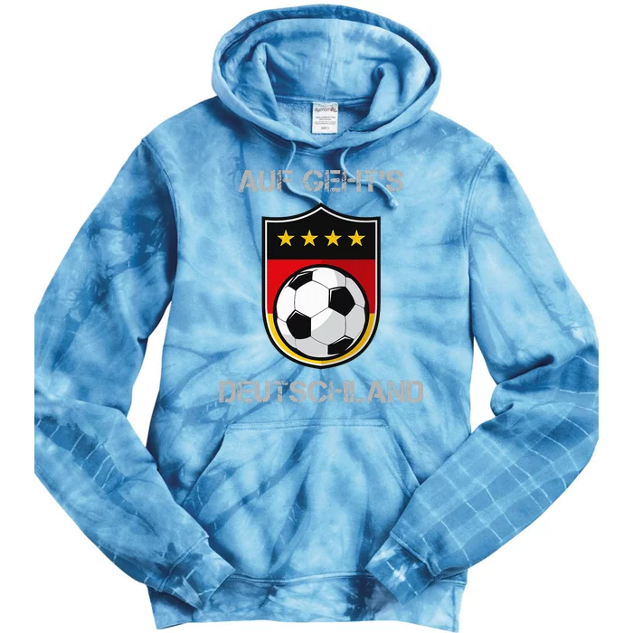 Germany Football Soccer Team Deutschland National Tie Dye Hoodie