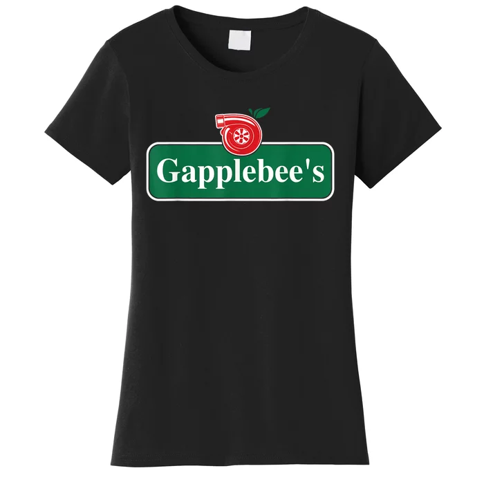 Gapplebee Funny Turbo Race Car Enthusiast Racing Women's T-Shirt