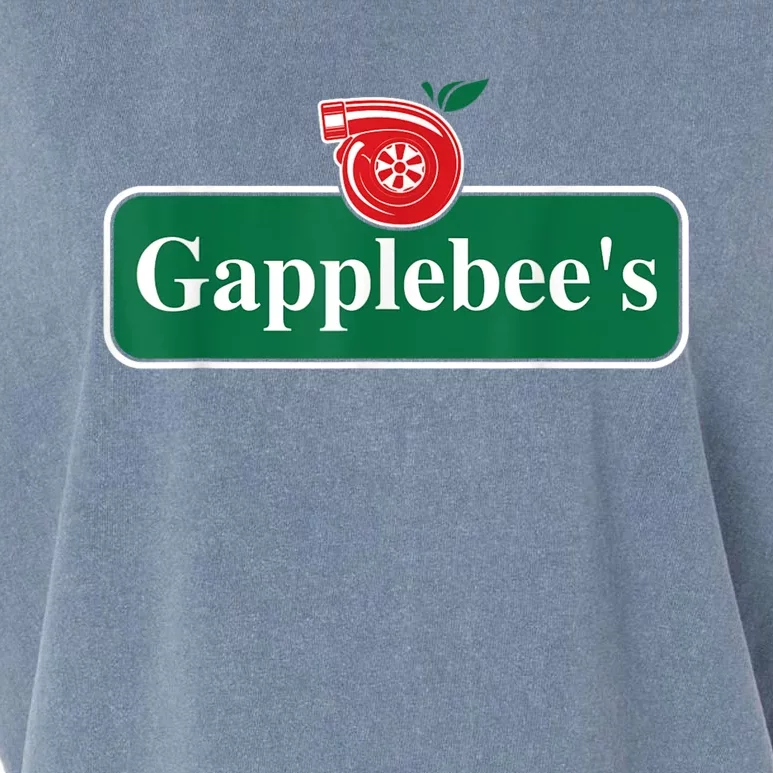 Gapplebee Funny Turbo Race Car Enthusiast Racing Garment-Dyed Women's Muscle Tee