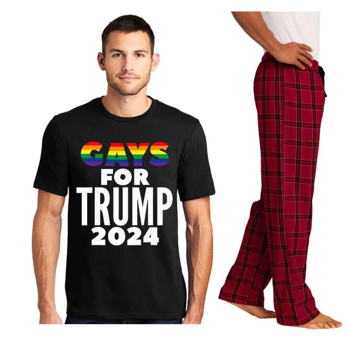 Gays For Trump 2024 Election Vote Pajama Set