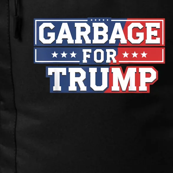 Garbage For Trump 2024 Make American Great Again Daily Commute Backpack