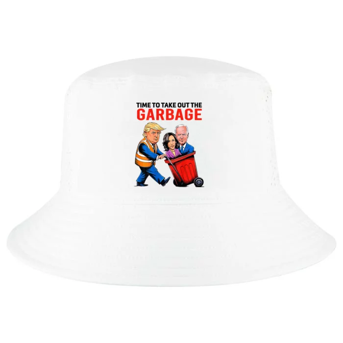 Garbage For Trump 2024 Time To Take Out Garbage Cool Comfort Performance Bucket Hat