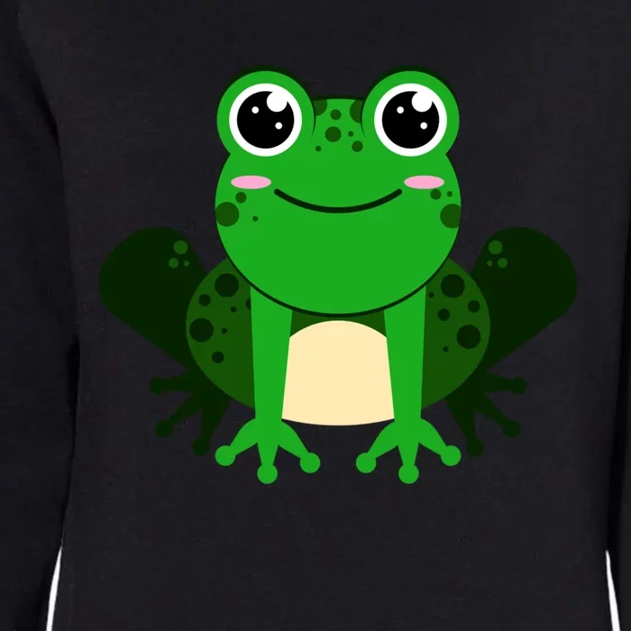 Green Frog True Toad Amphibian Froggy Lover Tadpole Gift Womens California Wash Sweatshirt