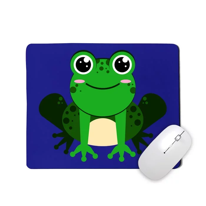 Green Frog True Toad Amphibian Froggy Lover Tadpole Gift Mousepad