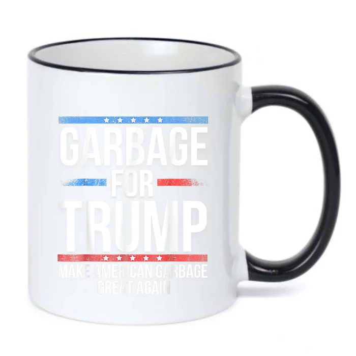 Garbage For Trump Make American Garbage Great Again Black Color Changing Mug