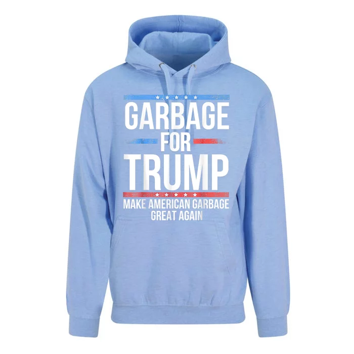 Garbage For Trump Make American Garbage Great Again Unisex Surf Hoodie