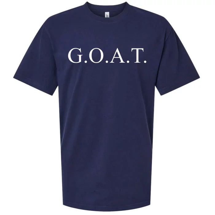 GOAT For The Greatest Of All Time GOAT Sueded Cloud Jersey T-Shirt