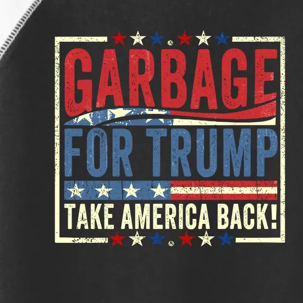 Garbage For Trump Toddler Fine Jersey T-Shirt