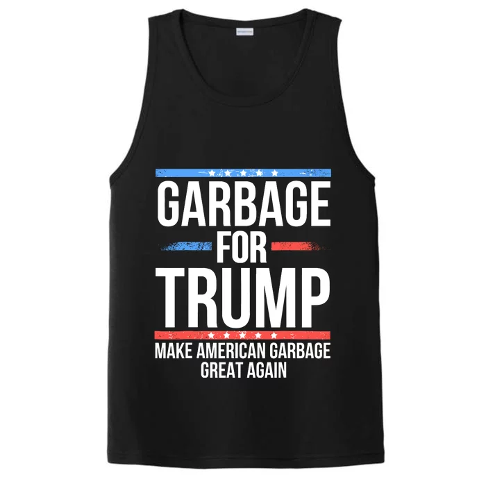 Garbage For Trump Performance Tank