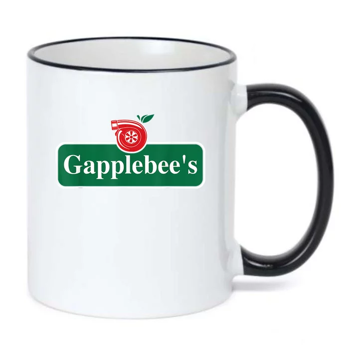 Gapplebee Funny Turbo Race Car Enthusiast Racing Black Color Changing Mug