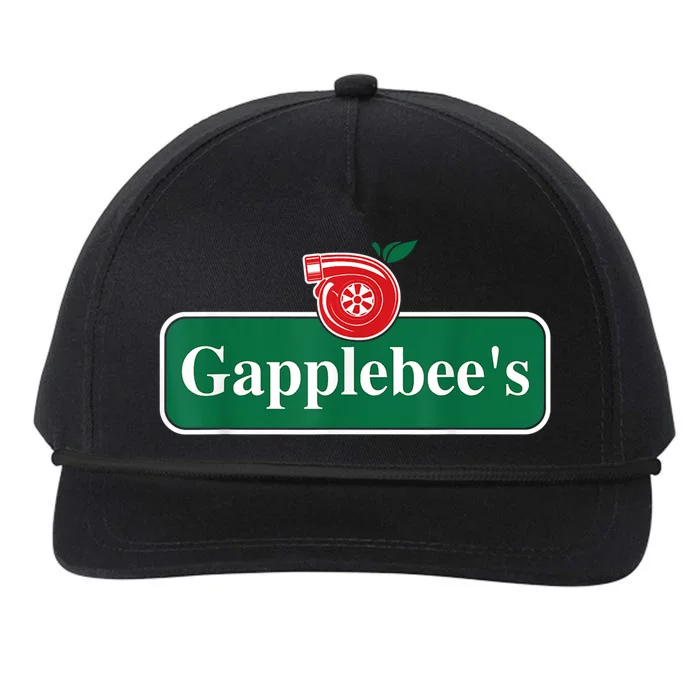 Gapplebee Funny Turbo Race Car Enthusiast Racing Snapback Five-Panel Rope Hat