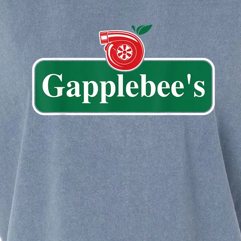 Gapplebee Funny Turbo Race Car Enthusiast Racing Garment-Dyed Women's Muscle Tee