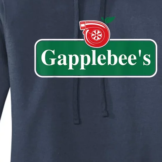 Gapplebee Funny Turbo Race Car Enthusiast Racing Women's Pullover Hoodie