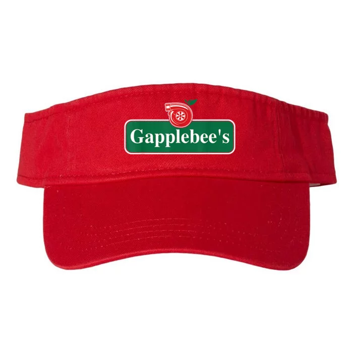 Gapplebee Funny Turbo Race Car Enthusiast Racing Valucap Bio-Washed Visor