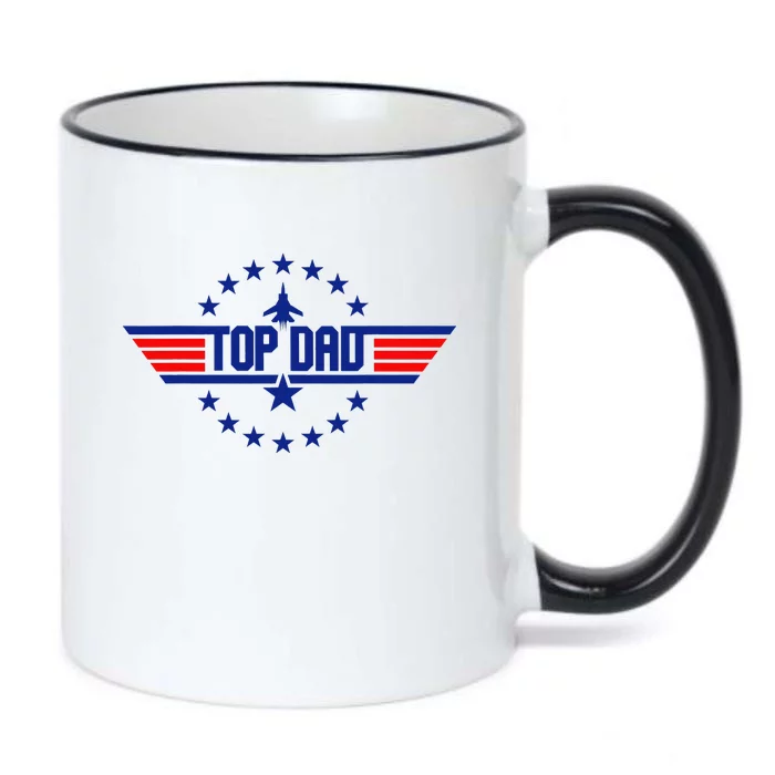 Gift from Top Dad Father's Day Black Color Changing Mug